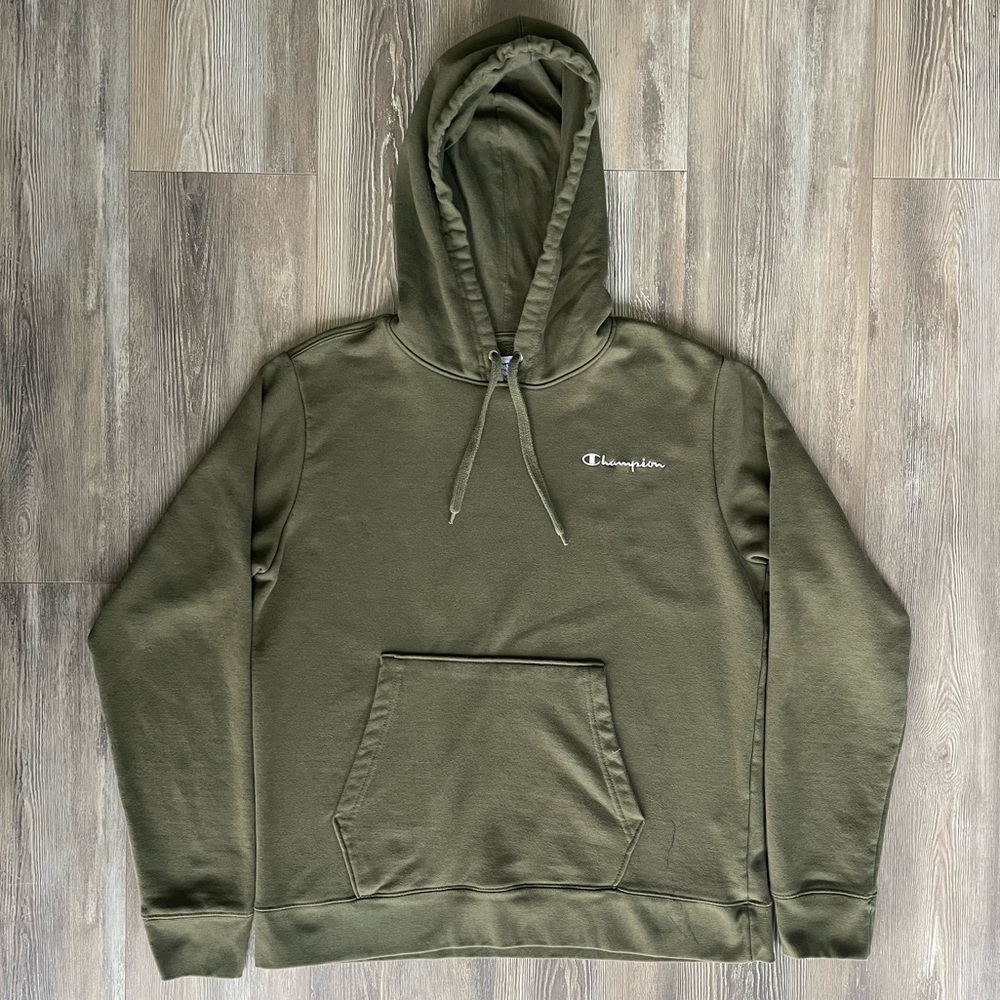 Champion hoodie.